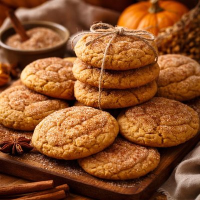 Image of Pumpkin Sugar Cookies
