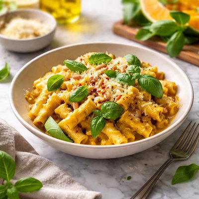 Image of Pumpkin Sweet Basil Pasta
