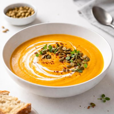 Image of Pumpkin Sweet Potato Soup
