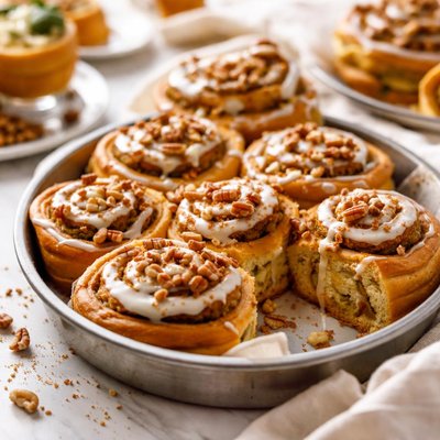 Image of Pumpkin Swirl Breakfast Rolls