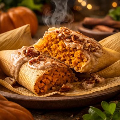Image of Pumpkin Tamales