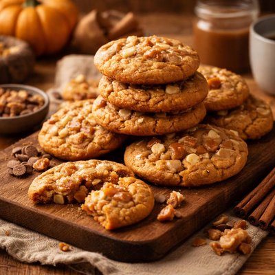 Image of Pumpkin Toffee Cookies