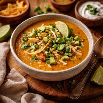 Image of Pumpkin Tortilla Soup Perfection