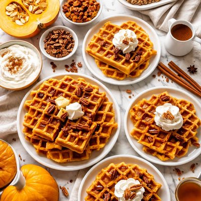 Image of Pumpkin Waffles