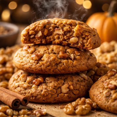 Image of Pumpkin Walnut Cookies