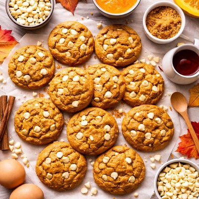 Image of Pumpkin White Chocolate Chip Cookies