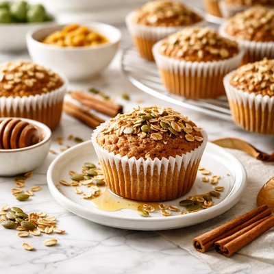 Image of Pumpkin Whole Grain Muffins