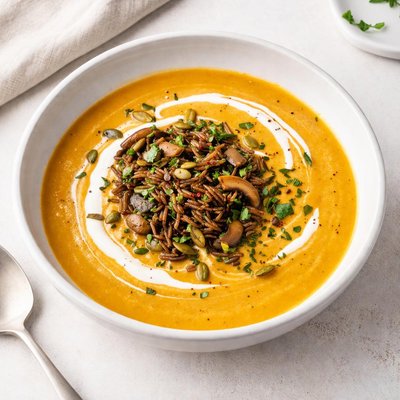 Image of Pumpkin Wild Rice Soup