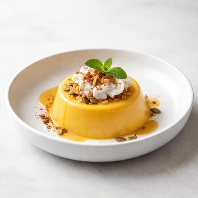 Image of Pumpkin Yogurt Pudding