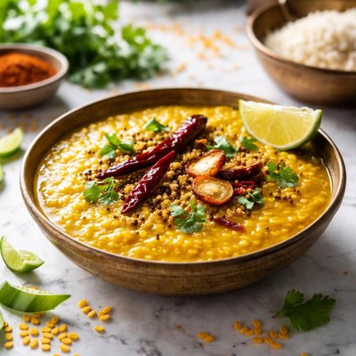 Image of Puneri Dal Yellow Lentils Pune Style
