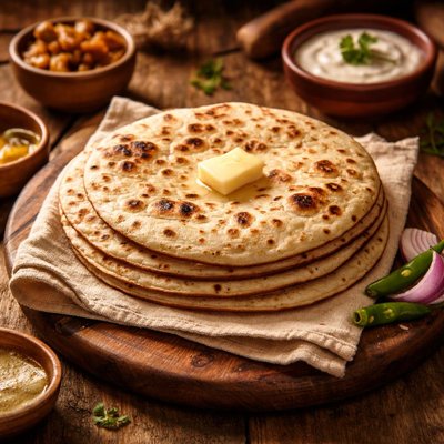 Image of Punjabi Style Homemade Roti