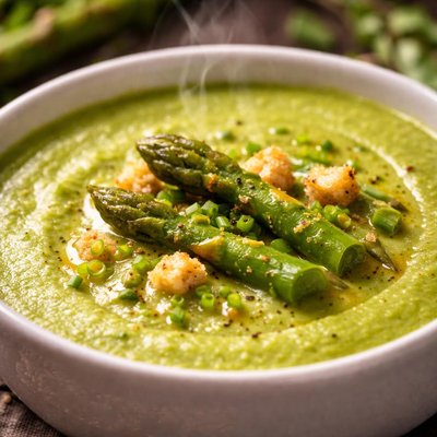 Image of Pureed Asparagus Soup