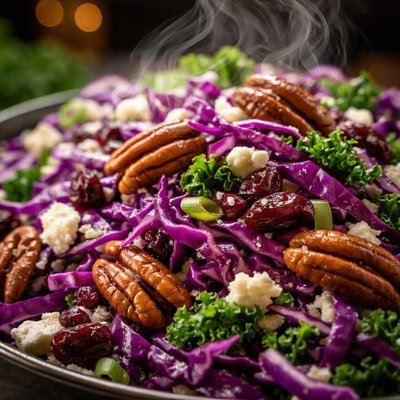 Image of Purple Cabbage Pecan Salad