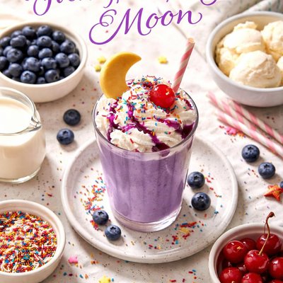 Image of Purple Cow Jumped Over the Moon