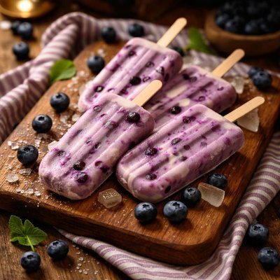 Image of Purple Cow Popsicles