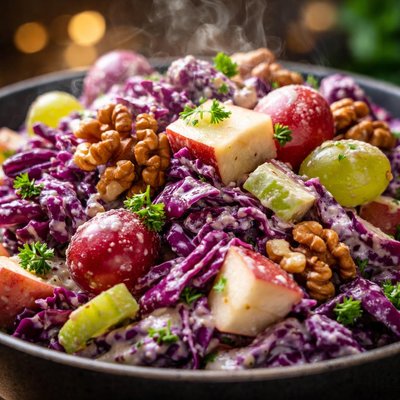 Image of Purple Waldorf Salad