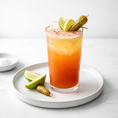 Image of Quarterback Sneak Y Martini Beer N Tomato Juice Cocktail