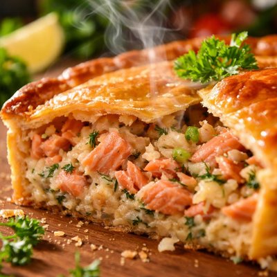 Image of Quebec Salmon Pie