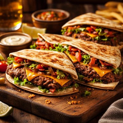 Image of Quesadilla Burgers
