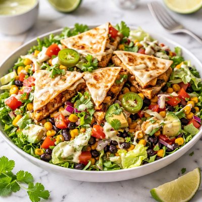 Image of Quesadilla Yee Haa Salad Hungry Girl 6 Ww Points