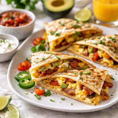 Image of Quesadillas Breakfast Style