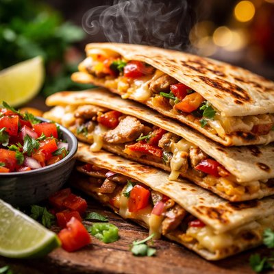 Image of Quesadillas with Pico De Gallo