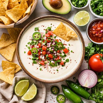 Image of Queso Blanco Mexican White Cheese Dip