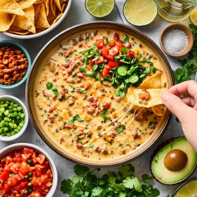 Image of Queso Dip with Tequila by Rick Bayless