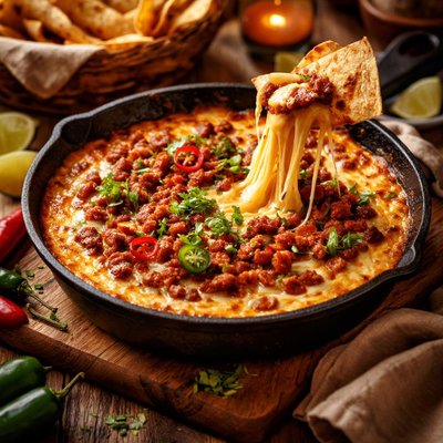 Image of Queso Fundito Diablito Melted Cheese with a Kick