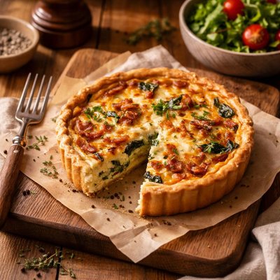 Image of Quiche on the Run for One