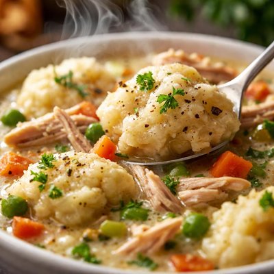 Image of Quick and Delicious Chicken and Dumplings