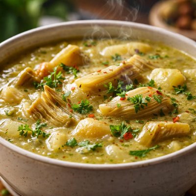Image of Quick and Easy Artichoke Soup