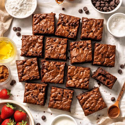 Image of Quick and Easy Brownies