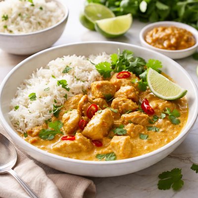 Image of Quick and Easy Chicken Curry for 2