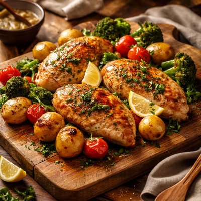 Image of Quick and Easy Chicken Dinner