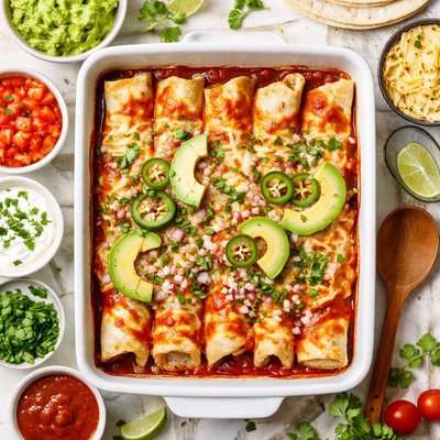 Image of Quick and Easy Chicken Enchiladas