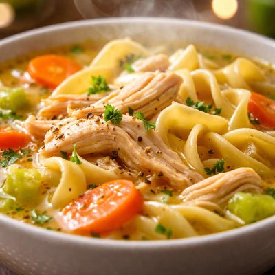 Image of Quick and Easy Chicken Noodle Soup