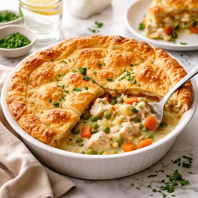 Image of Quick and Easy Chicken Pot Pie