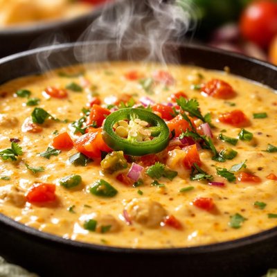 Image of Quick and Easy Chile Con Queso Dip