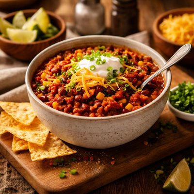Image of Quick and Easy Chili Diabetic Friendly