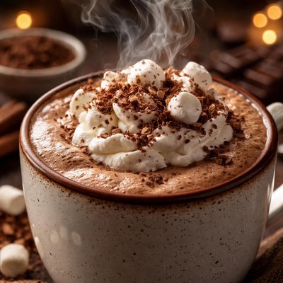 Image of Quick and Easy Chocolaty Creamy Hot Cocoa