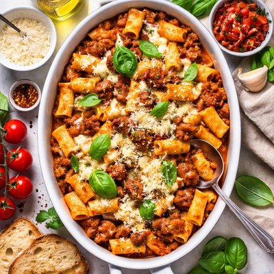Image of Quick and Easy Crowd Pleasing Rigatoni