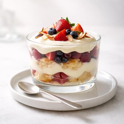 Image of Quick and Easy English Trifle