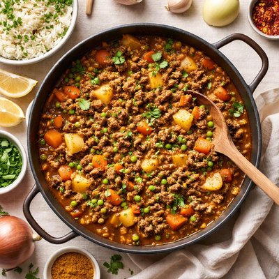 Image of Quick and Easy Hamburger Curry