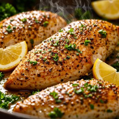 Image of Quick and Easy Lemon Pepper Chicken
