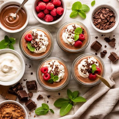 Image of Quick and Easy Light Chocolate Mousse