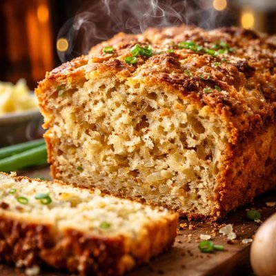 Image of Quick and Easy Onion Beer Bread