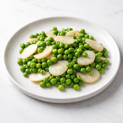 Image of Quick and Easy Peas Water Chestnuts