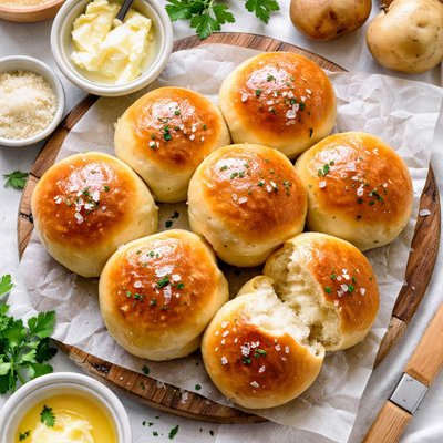 Image of Quick and Easy Potato Rolls