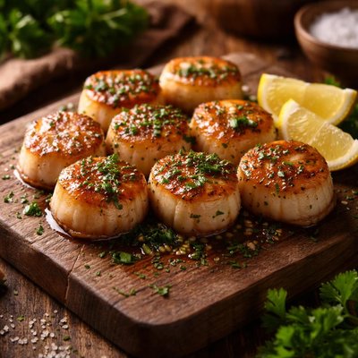 Image of Quick and Easy Scallops